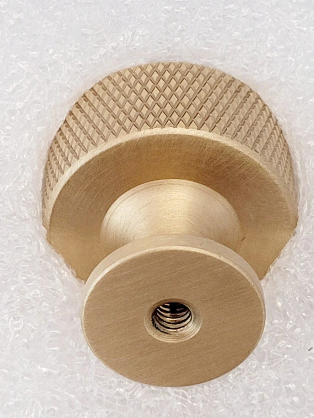 Urnew Brand 5 Pack Solid Brushed Brass 1.1